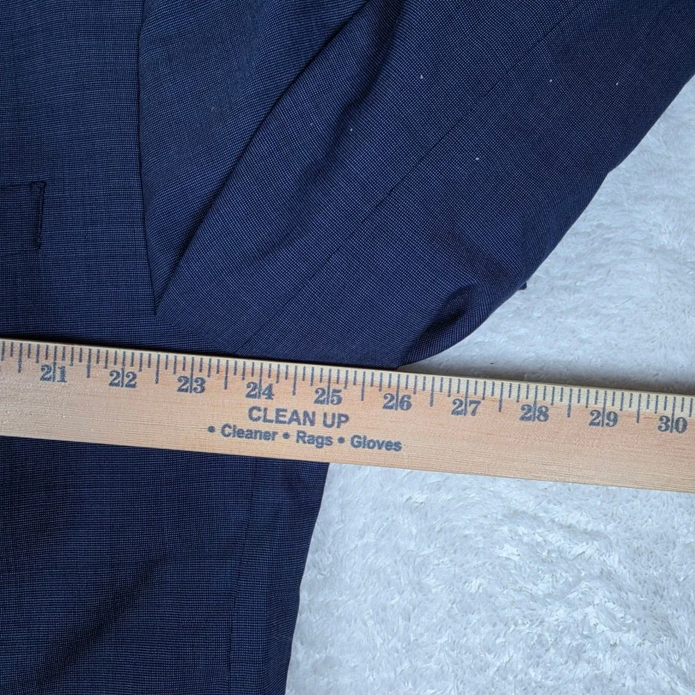 Lauren Ralph Lauren Mens 48R Blue Wool 2-Button L/S Blazer RN69456